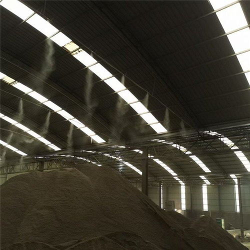 青田景觀霧化造景多功能圍擋噴淋