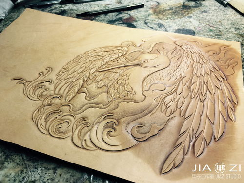 鶴 手工藝 工藝品設計 甲子 zcool