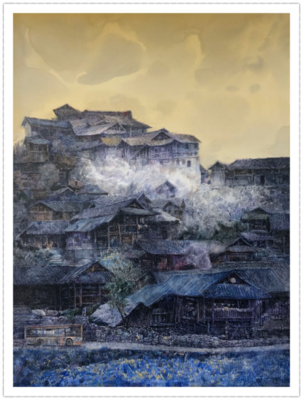 喜報 || 熱烈祝賀吉首大學美術學院碩士研究生導師作品在“‘百年風華’慶祝中國共產黨成立100周年張家界市美術作品展”中獲獎