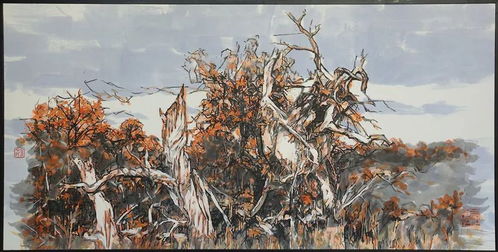 烏魯木齊紙上畫廊 亞里昆.哈孜精品油畫欣賞