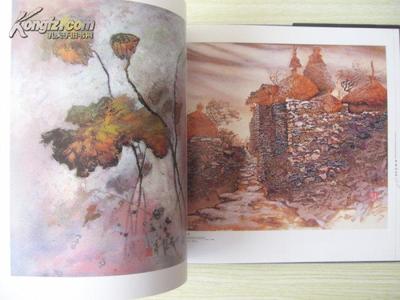 精裝12開(kāi) 厚冊(cè) 美協(xié)會(huì)員 砂石畫(huà)創(chuàng)始人《軍聲砂石畫(huà)》品好