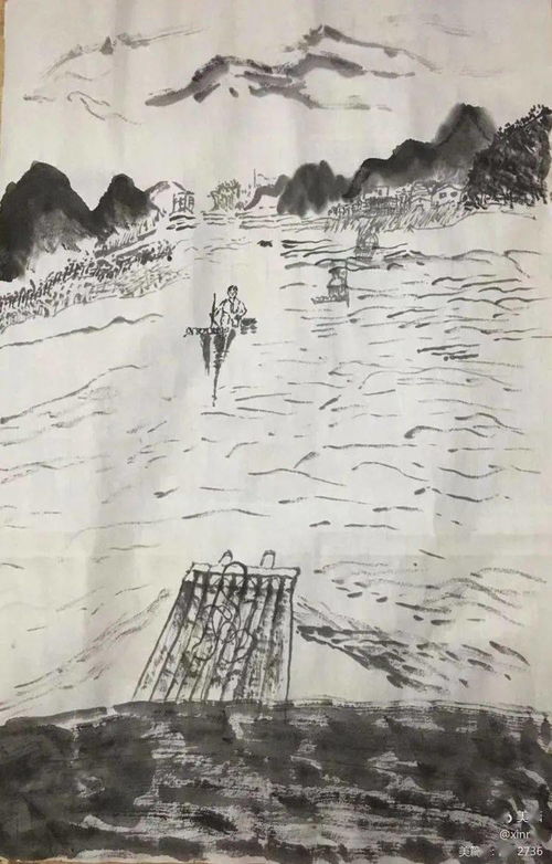 學習常規化 我畫我 精品 三好校區19級山水畫班 我的精品畫活動 花絮