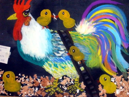 少兒書畫大賽精品賞析 栩栩如生的可愛小生命