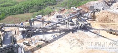 錘式破碎篩分一體化生產(chǎn)線長啥樣