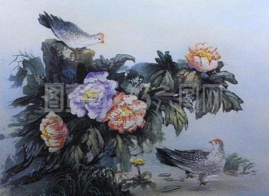 湘西沙石畫圖片