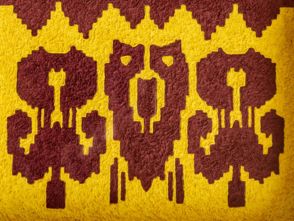 超贊！全國設計師聯手創意新疆艾德萊斯砂石畫