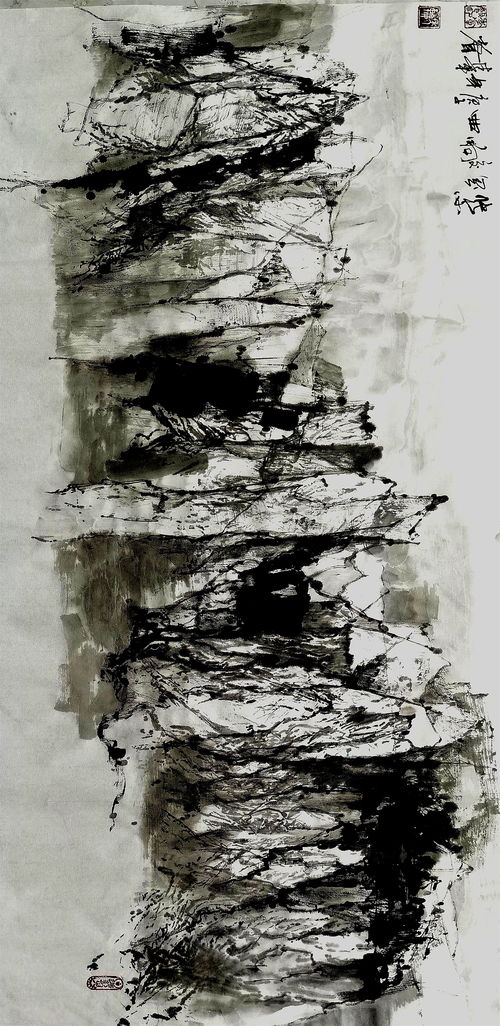 翰墨頌偉業 丹青繪衷情——2021年砂石畫創始人李軍聲線上作品展