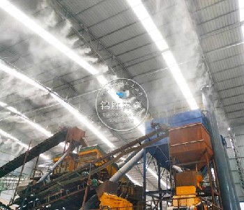 建筑工地高壓霧噴除塵與砂石廠水霧降塵安裝指南——以錦勝霧森砂石畫為例